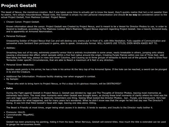 Madcom Hell/ProjectGestalt screenshot