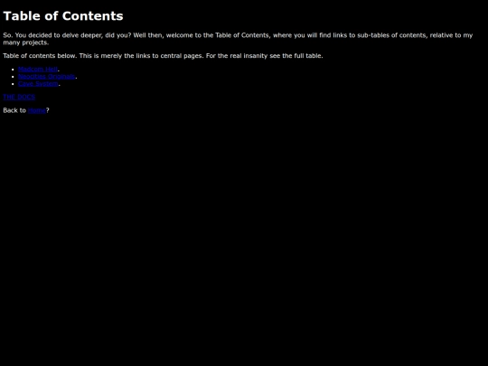 TableofContents screenshot