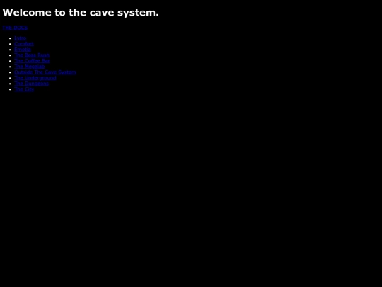 The Cave System/A screenshot
