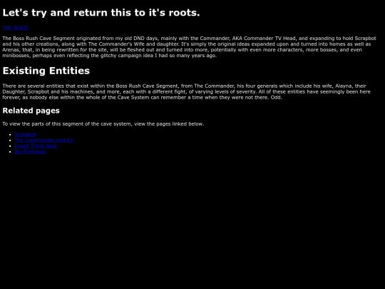 The Cave System/BossRushIntro screenshot
