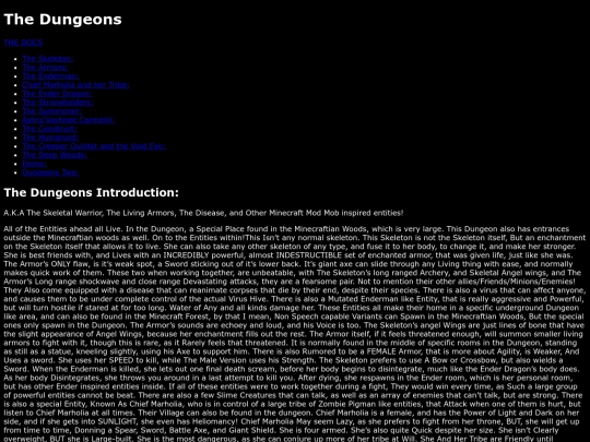 The Cave System/Dungeons screenshot