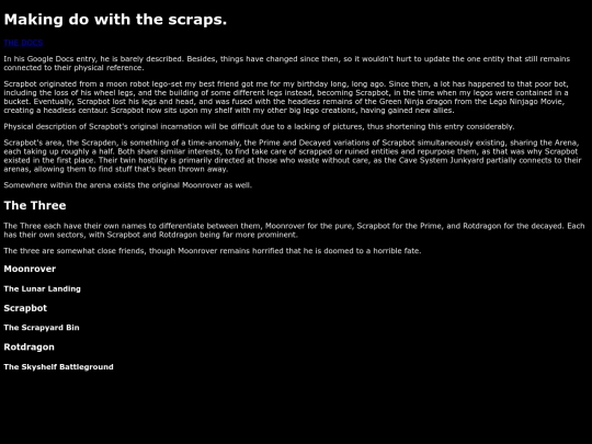 The Cave System/Scrapbot screenshot
