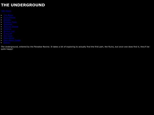 The Cave System/Underground2 screenshot