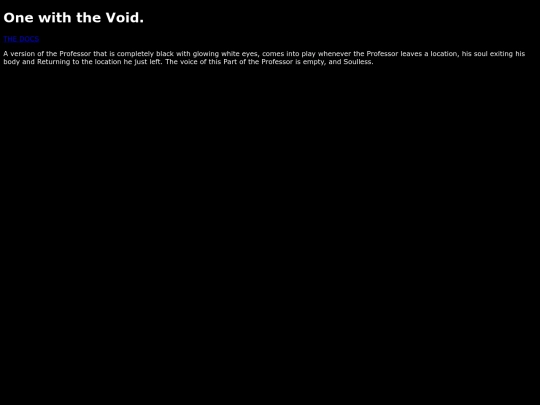 The Cave System/VoidProfessor screenshot