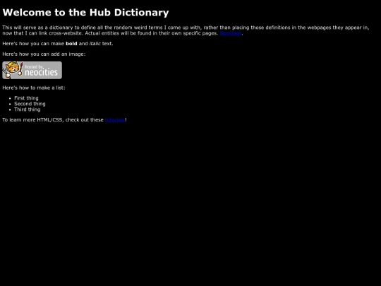 The Dictionary/DictionaryHub screenshot