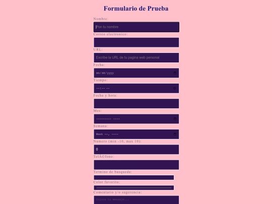 Formulario screenshot