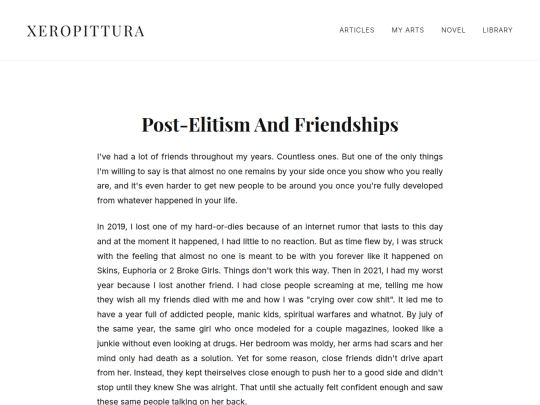 friendships screenshot