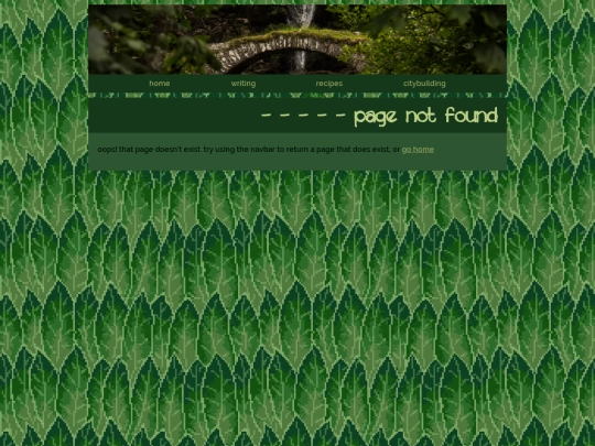 not_found screenshot