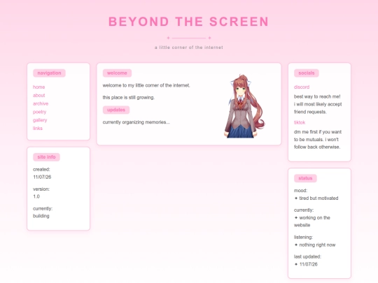 index screenshot