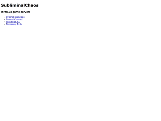 server screenshot