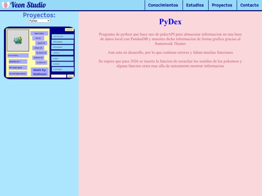 proyectos screenshot