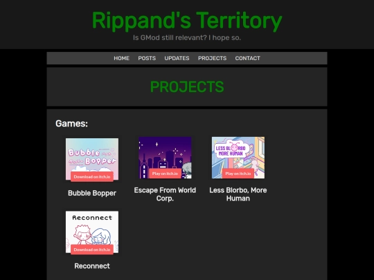 projects screenshot