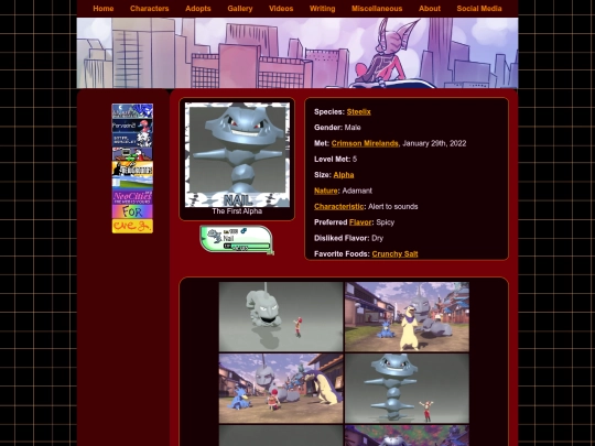 adopts/pokemon/nail screenshot