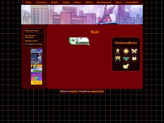 adopts/pokemon/naki screenshot