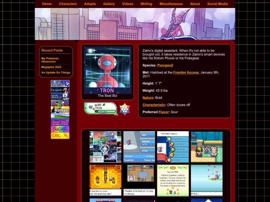 adopts/pokemon/tron screenshot