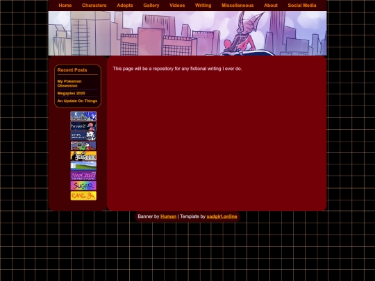 writing/stories screenshot