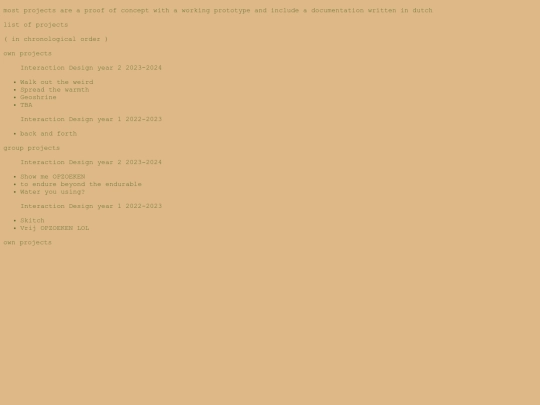 school/schoolprojects screenshot