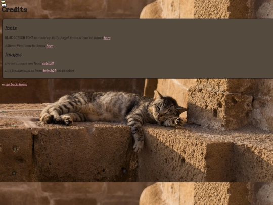 credits/credits screenshot