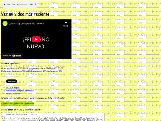 vinculos/videoreciente screenshot