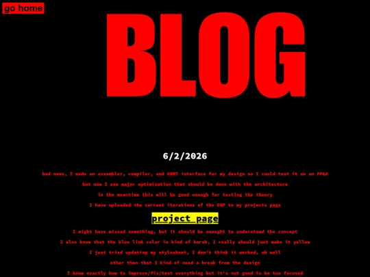 blog screenshot