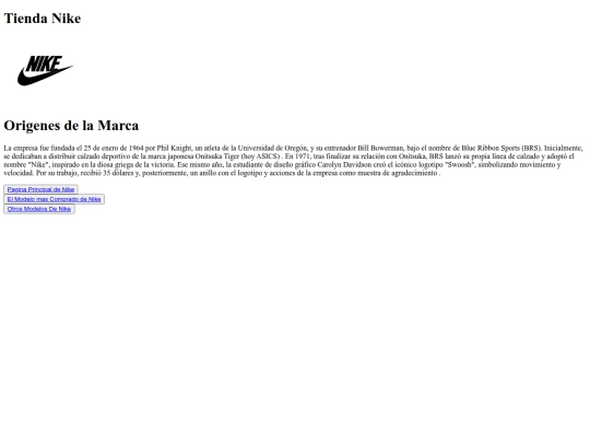 NIke/Index screenshot