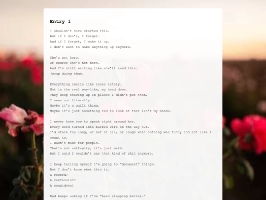 journal screenshot