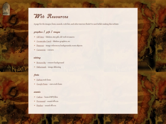 resources screenshot