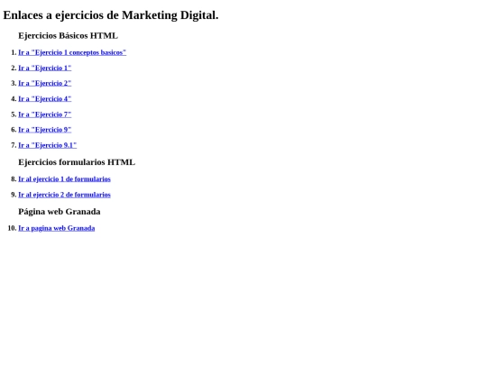 index screenshot