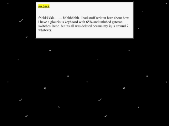 keyboards screenshot