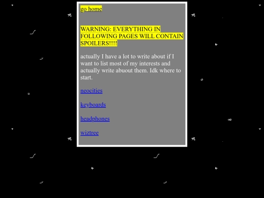 myinterests screenshot