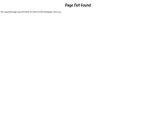 not_found screenshot