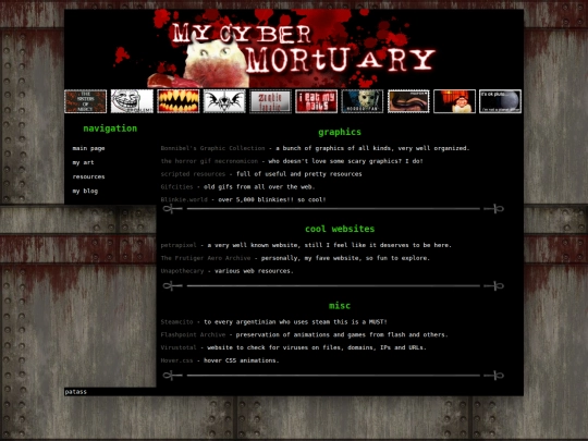 resources screenshot