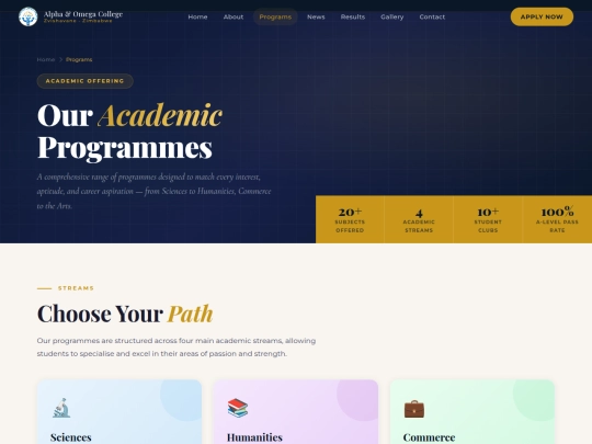 programs screenshot