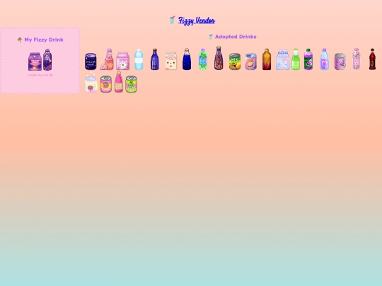 cliques/fizz screenshot