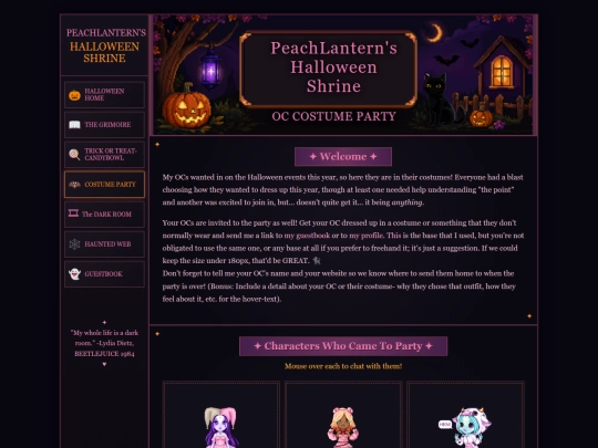 halloween/costume screenshot