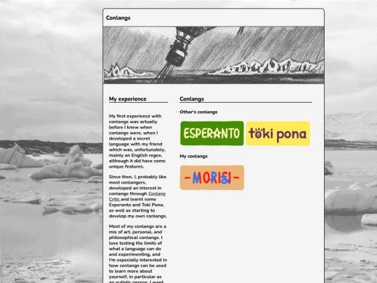 study/conlangs/conlangs screenshot