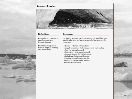 study/languagelearning screenshot