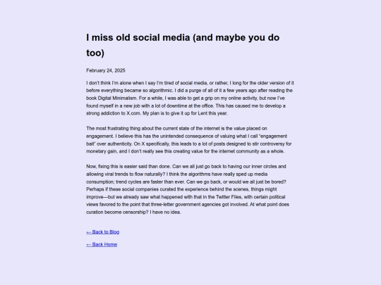 Blog/Oldsocialmedia screenshot