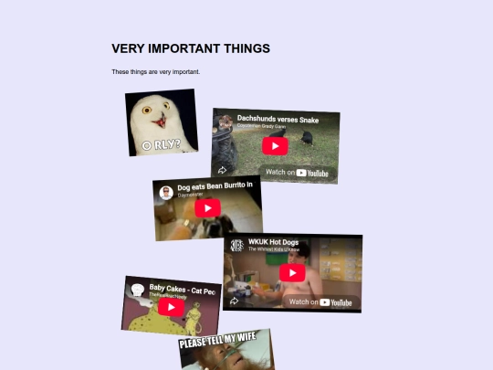 important screenshot