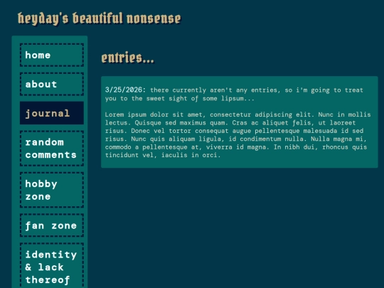 journal screenshot