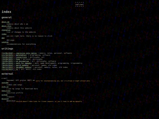 index screenshot