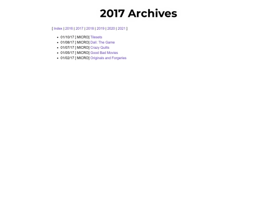 archive/2017 screenshot