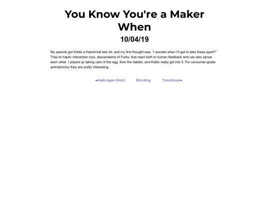 microblog/2019/10/you-know-youre-a-maker-when screenshot