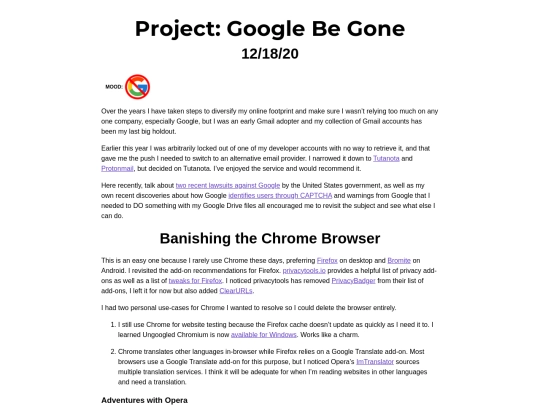 microblog/2020/12/project-google-be-gone screenshot