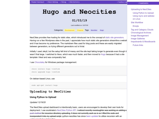 neocities screenshot