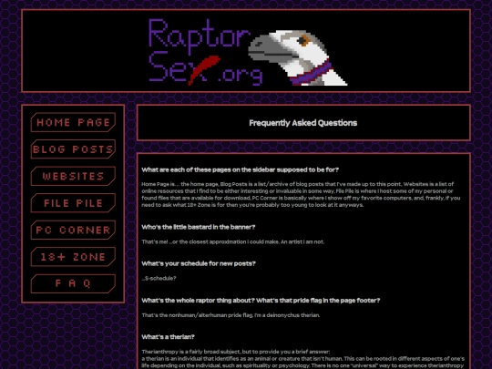 faq screenshot