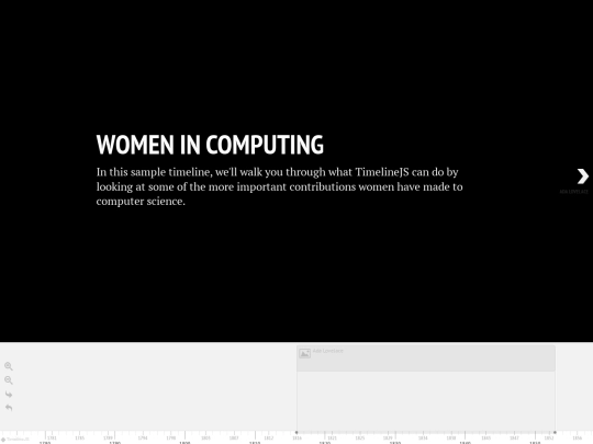 timeline3/embed screenshot