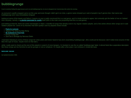 bubblegrunge screenshot