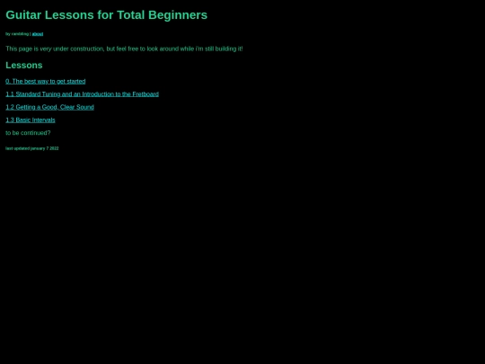 guitarlessons screenshot