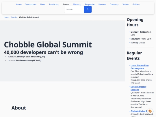 events/chobble-summit screenshot